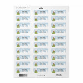 Pit Bull Return Address Labels (Full Sheet)