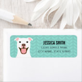 Pit Bull Return Address Labels (Insitu)
