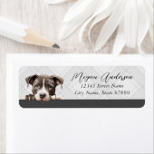 Pit Bull Return Address Labels (Insitu)