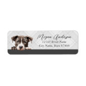 Pit Bull Return Address Labels (Voorkant)