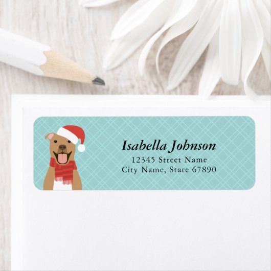 Pit Bull Return Address Labels (Insitu)