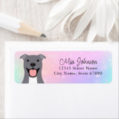 Pit Bull Return Address Labels (Insitu)
