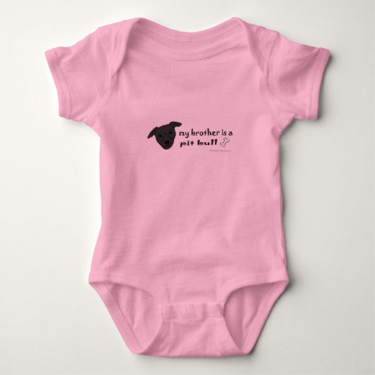 pit bull romper (Voorkant)