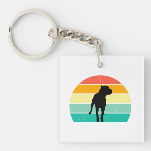 Pit Bull Sleutelhanger (voorkant)