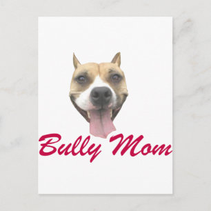 Pit Bull Smile Bully Mam Briefkaart