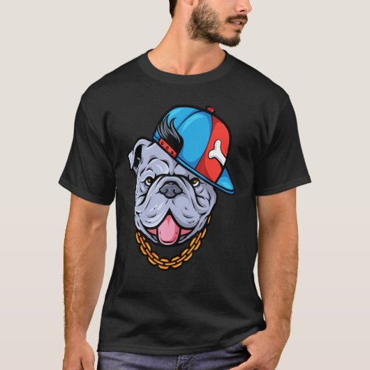 Pit Bull Smile Pet Pitbull, Dog Enamel T-shirt (Voorkant)