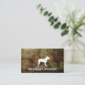 Pit Bull Staffy Pet Realated Visitekaartje (Staand voorkant)