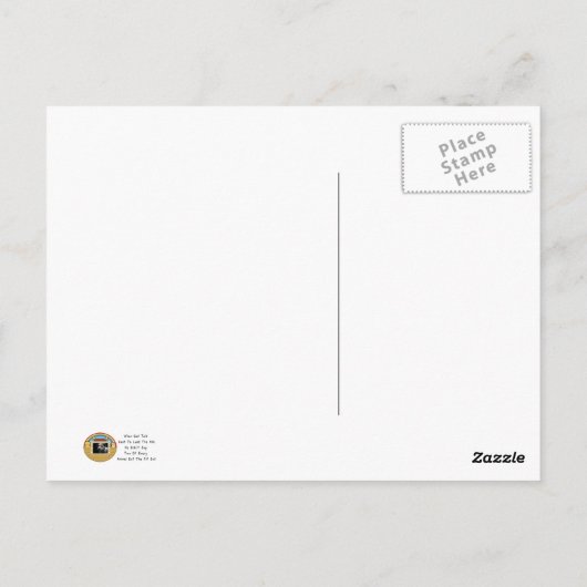 Pit Bull T Bone Fire House Dog Briefkaart (Achterkant)