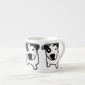 Pit Bull T-Bone Graphic Espresso Kop (Voorkant rechts)