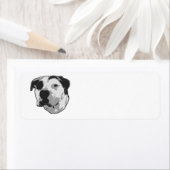 Pit Bull T-Bone Graphic Etiket (Insitu)