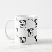Pit Bull T-Bone Graphic Koffiemok (Links)