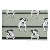 Pit Bull T-Bone Graphic Kussensloop (Achterkant)