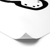 Pit Bull T-Bone Graphic Poster (Hoek)