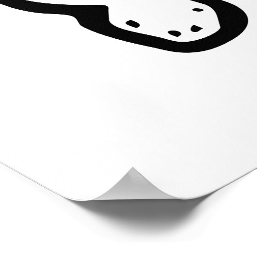 Pit Bull T-Bone Graphic Poster (Hoek)