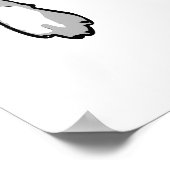 Pit Bull T-Bone Graphic Poster (Hoek)