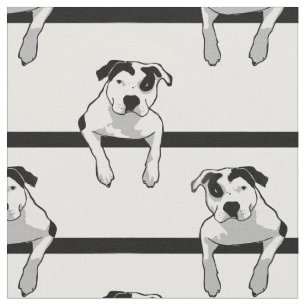 Pit Bull T-Bone Graphic Stof