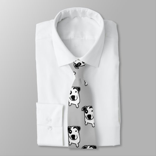 Pit Bull T-Bone Graphic Stropdas (Gebonden)
