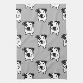 Pit Bull T-Bone Graphic Theedoek (Verticaal)