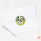 Pit Bull T-Bone Ronde Sticker (Envelop)