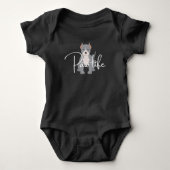 Pit bull T-Shirt Baby Bodysuit (Voorkant)