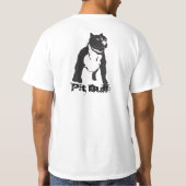 Pit Bull-T-shirt T-shirt (Achterkant)