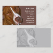 Pit Bull Terrier #2 - Foto Visitekaartje (Voorkant / Achterkant)