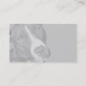 Pit Bull Terrier #2 - Foto Visitekaartje (Achterkant)