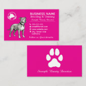 Pit Bull Terrier Fokkerij & Kweeker Professioneel Visitekaartje (Voorkant / Achterkant)