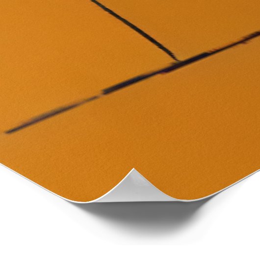 Pit Bull Terrier in het park | AI Art Poster (Hoek)