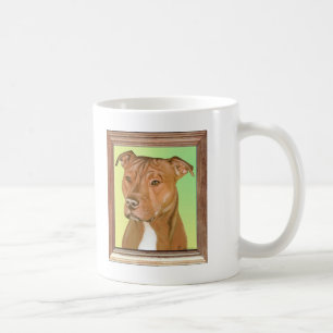 Pit Bull Terrier Painting Koffiemok