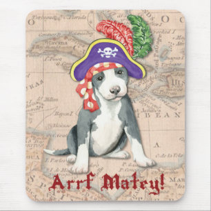 Pit Bull Terrier Pirate Muismat