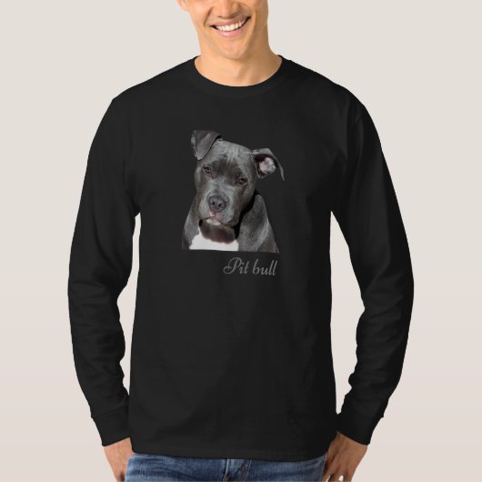 Pit Bull Terrier  Pit Bull Dog Breed Beautiful Dog T-shirt (Voorkant)