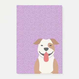 Pit Bull Terrier Post IT-laptop Post-it® Notes