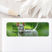 Pit Bull Terrier Return-adreslabel Etiket (Insitu)