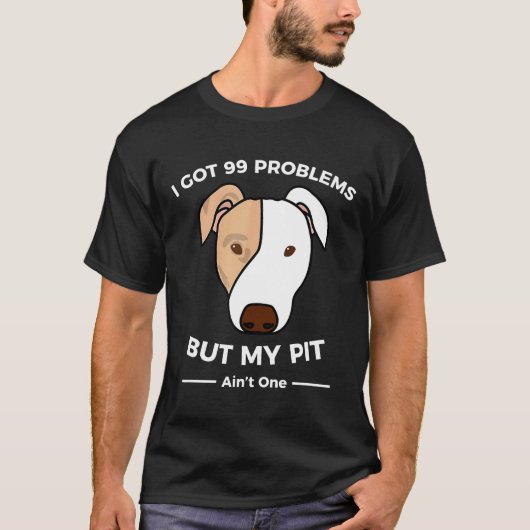 Pit Bull Terrier T-shirt Love Pitbull Redding Pitt (Voorkant)