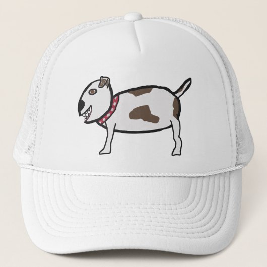 Pit Bull Terrier Trucker Pet (Voorkant)