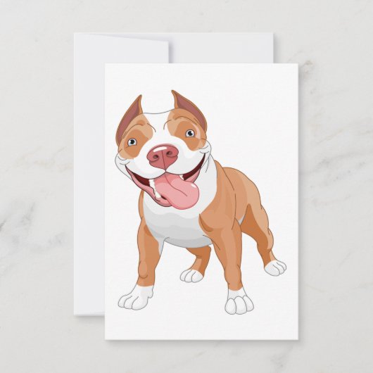 Pit Bull Uitnodigingen (Voorkant)