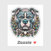 Pit Bull Vinyl Waterdichte Dog Sticker (Vel)