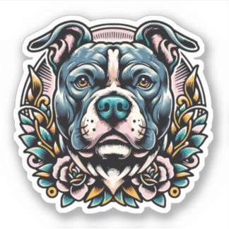 Pit Bull Vinyl Waterdichte Dog Sticker