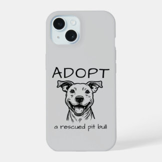 Pit Bull-voorstanders telefoonhoesje iPhone 15 Case