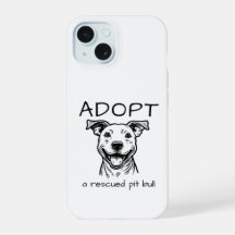 Pit Bull-voorvechter - telefoonhoesje