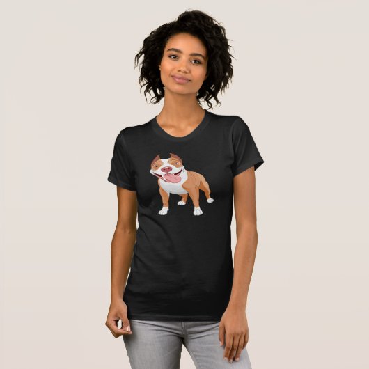 Pit Bull Womens T-Shirt (Voorkant volledig)