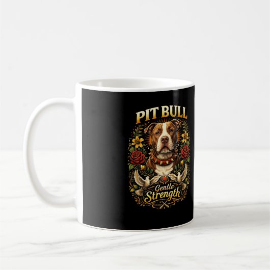 Pit Bull: Zachte Kracht Koffiemok (Links)