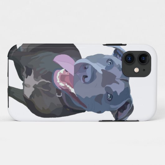 pit-bullettelefoondraagtas Case-Mate iPhone case (Achterkant (horizontaal))