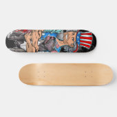 Pit Bulls, gemaakt voor Hugs niet plus Grootte T-S Persoonlijk Skateboard (Horizontaal)