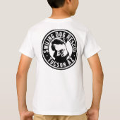 Pit Bulls is voor Hugs, niet voor Thugs T-shirt (Achterkant)