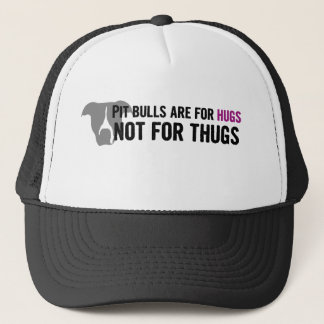 Pit Bulls is voor Hugs, niet voor Thugs Trucker Pet