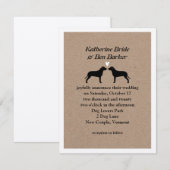 Pit Bulls Weddenschap Kaart (Voorkant / Achterkant)