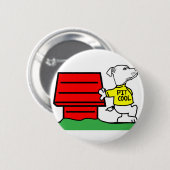PIT COOL PIT BULL LOGO RONDE BUTTON 5,7 CM (Voorkant /achterkant)