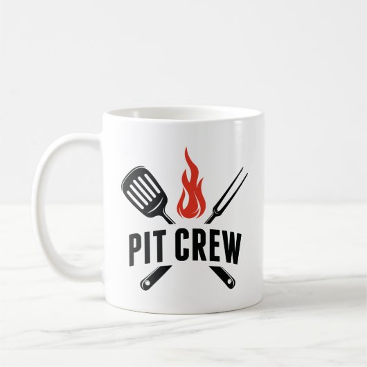 Pit Crew Koffiemok (Links)